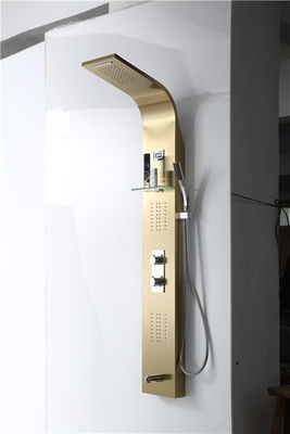 中国 5つのモードによって制御されるシャワー タワーのパネル、浴室のValoreのシャワーのパネルの反指紋 サプライヤー